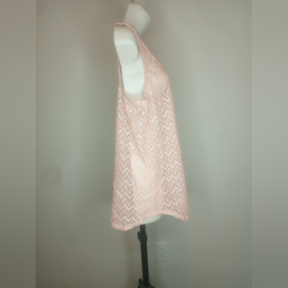 Maurices Pink Relaxed Tank Top Sz XL - Picture 5 of 10